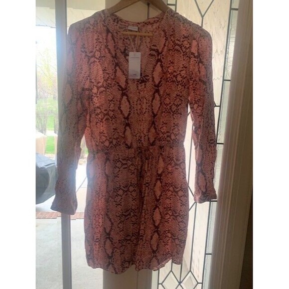 LASCANA WOMENS Pink  Shirt DRESS,  SIZE 8, NEW WITH TAG Soft Girl - Picture 5 of 16